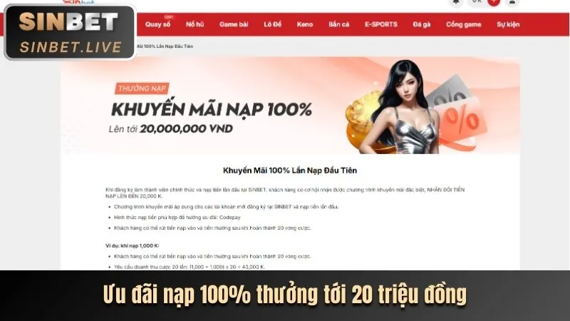 Khuyến mãi hấp dẫn link vao m88